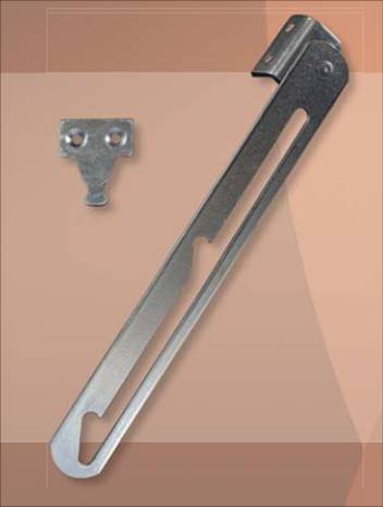 Rozpěra okenní K 503 L+P Zn Rozpěra okenní K 503 L+P Zn - Kliky, okenní a dveřní kování, panty Kování okenní Pojistky, rozpěry, zarážky, sklapky